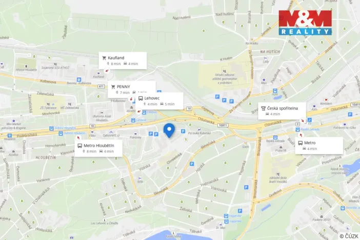 Prodej bytu 2+1, Praha - Hloubětín, Kardašovská, 43 m2