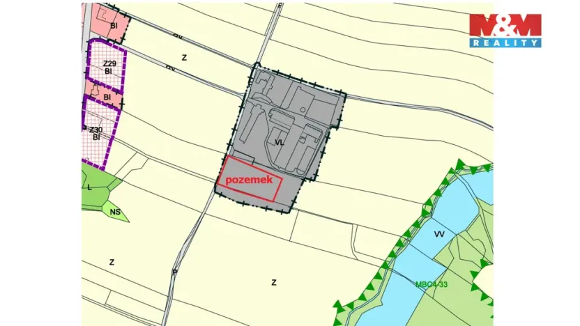 Pronájem komerčního pozemku, Vratimov, 5517 m2