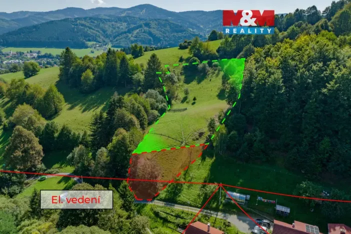 Prodej pozemku pro bydlení, Halenkov, 7015 m2