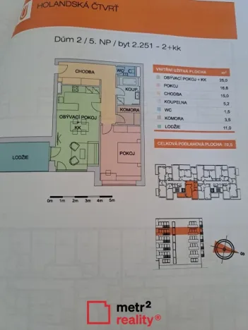 Pronájem bytu 2+kk, Olomouc, Aloise Rašína, 60 m2