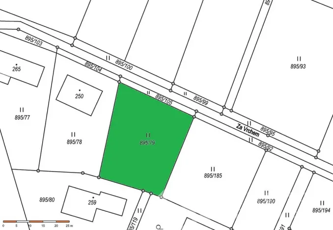 Prodej pozemku, Vimperk - Vimperk III, Malá Homolka, 960 m2