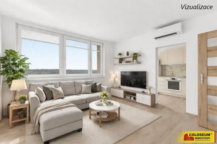 Prodej bytu 2+1, Hodonín, 44 m2