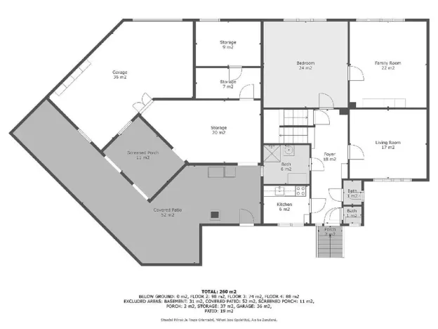 Prodej rodinného domu, Lhota, Kladenská, 260 m2
