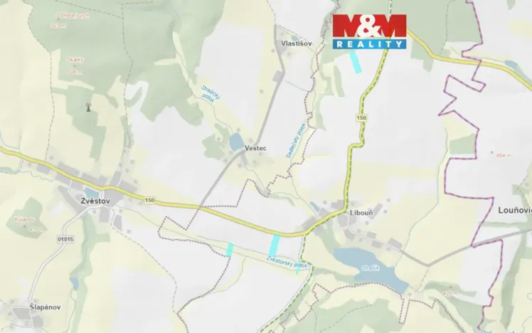 Prodej pole, Zvěstov - Libouň, 12795 m2