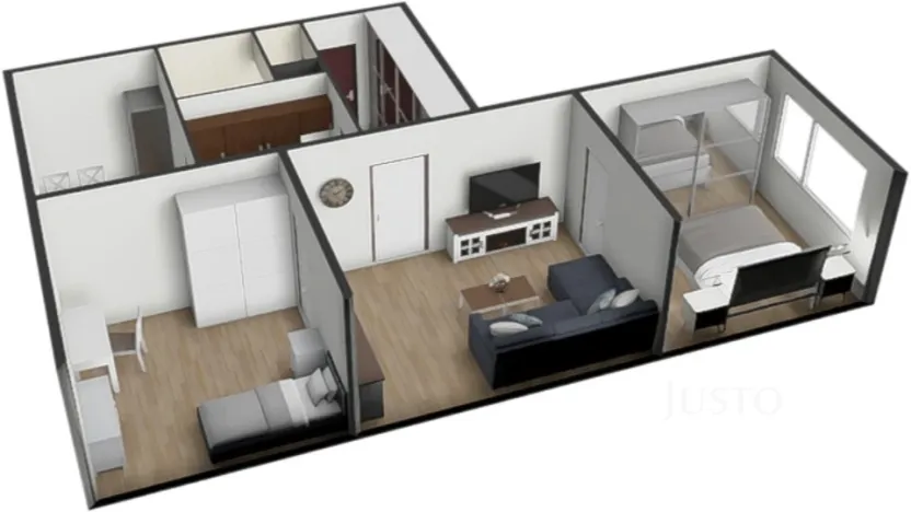 Prodej bytu 3+1, Písek - Pražské Předměstí, Na Stínadlech, 64 m2