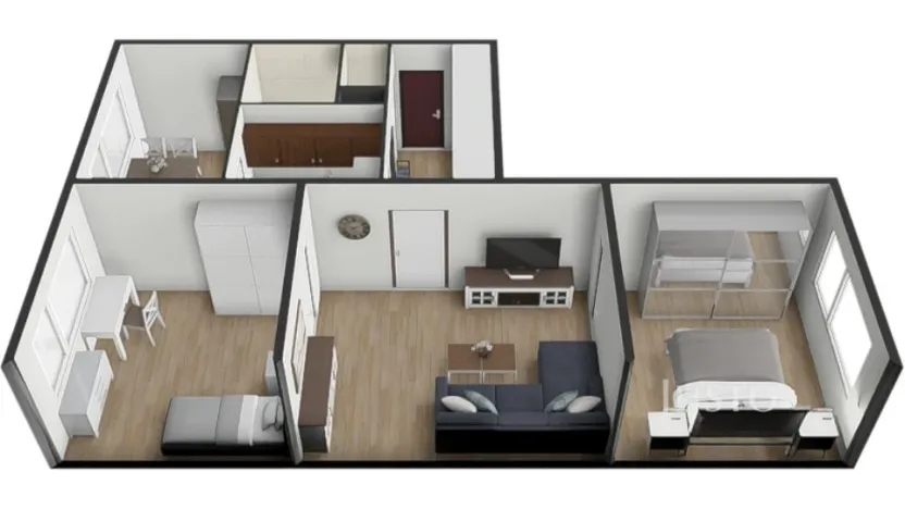 Prodej bytu 3+1, Písek - Pražské Předměstí, Na Stínadlech, 64 m2