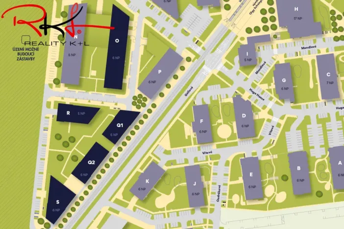 Prodej bytu 2+kk, Praha, náměstí Olgy Scheinpflugové, 59 m2