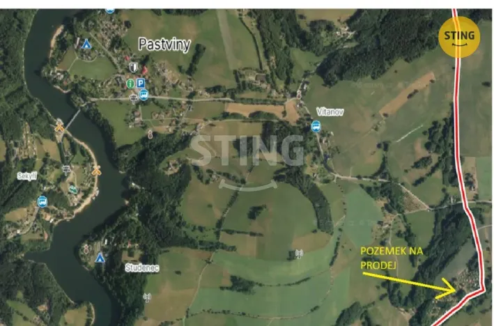 Prodej pozemku pro bydlení, Pastviny, 362 m2