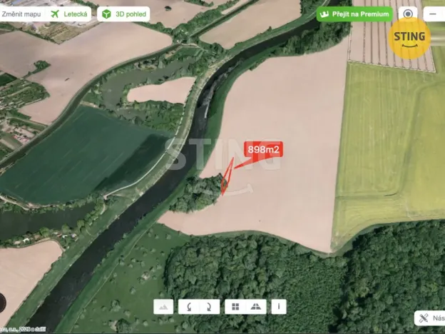 Prodej pole, Babice, 898 m2