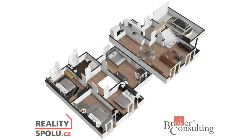 Prodej rodinného domu, Praha - Dolní Chabry, Pešova, 145 m2