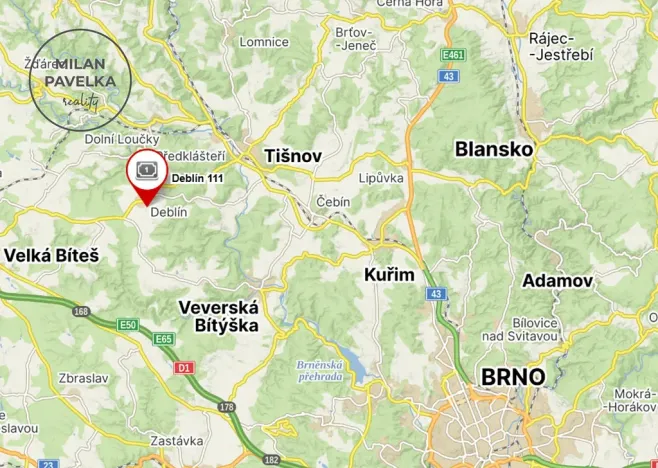 Prodej rodinného domu, Deblín, 115 m2