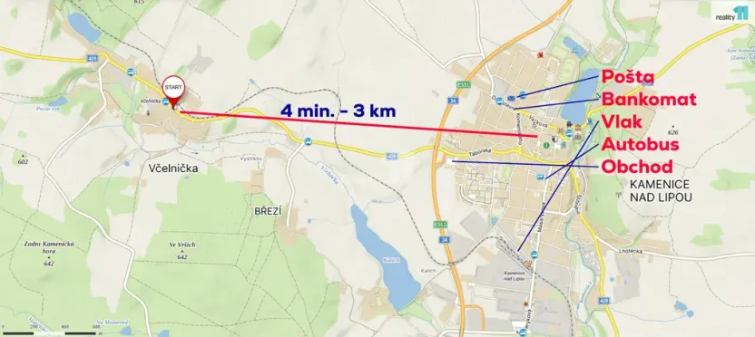 Prodej pole, Včelnička, 1389 m2