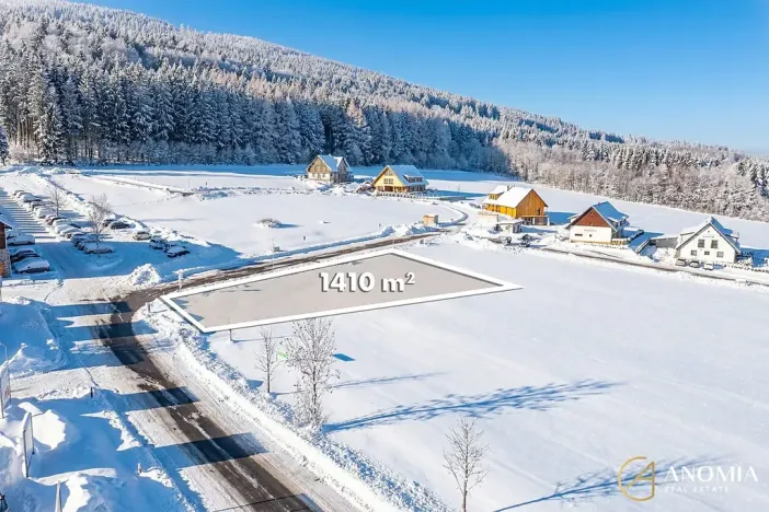 Prodej komerčního pozemku, Červená Voda, 1410 m2