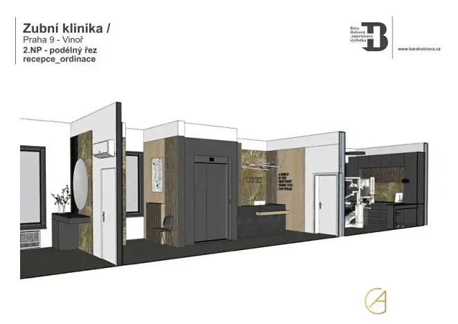 Pronájem ordinace, Praha - Vinoř, Mladoboleslavská, 97 m2