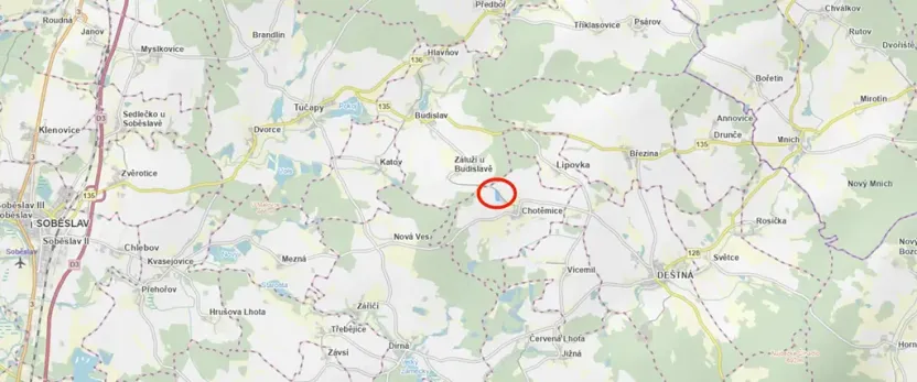 Prodej pole, Chotěmice, 16982 m2