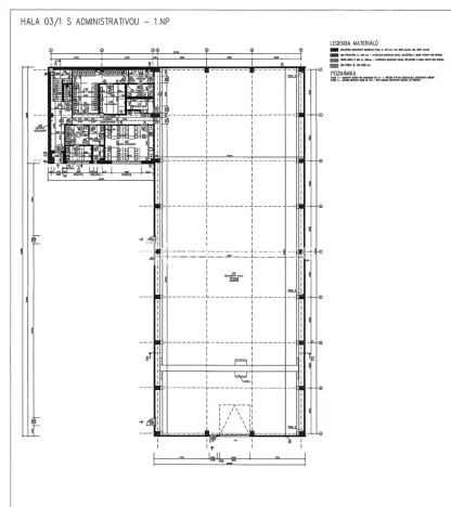 Pronájem skladu, Brno, 1395 m2