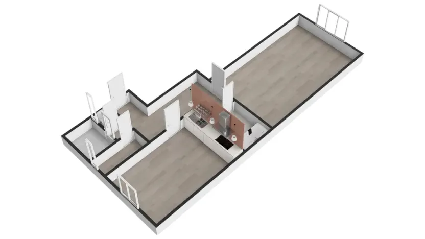 Pronájem bytu 1+1, Praha - Kobylisy, Čimická, 58 m2