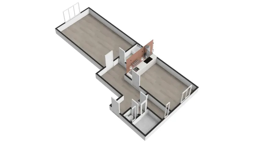 Pronájem bytu 1+1, Praha - Kobylisy, Čimická, 58 m2