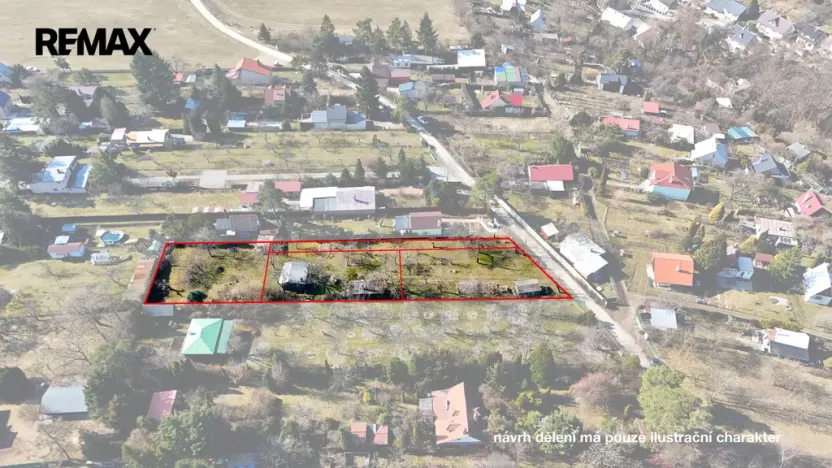 Prodej zahrady, Olomouc - Droždín, 1911 m2