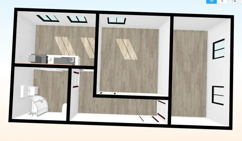 Pronájem bytu 2+1, Líně, Plzeňská, 44 m2