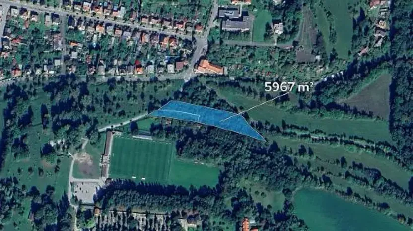 Prodej podílu zahrady, Hořice, 1491 m2