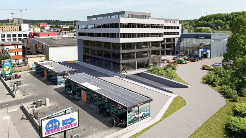 Pronájem kanceláře, Praha - Vysočany, Poděbradská, 1500 m2