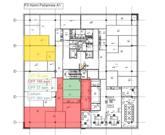 Pronájem kanceláře, Praha - Horní Počernice, Sezemická, 265 m2