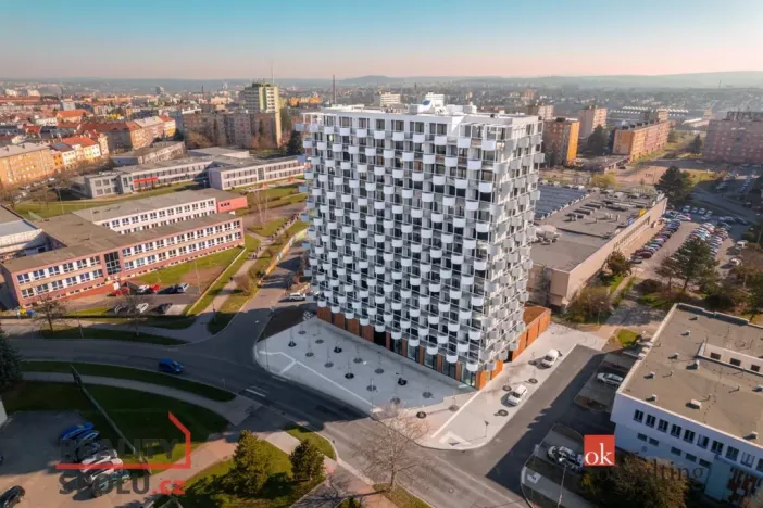Pronájem bytu 2+kk, Plzeň, U Borského parku, 54 m2