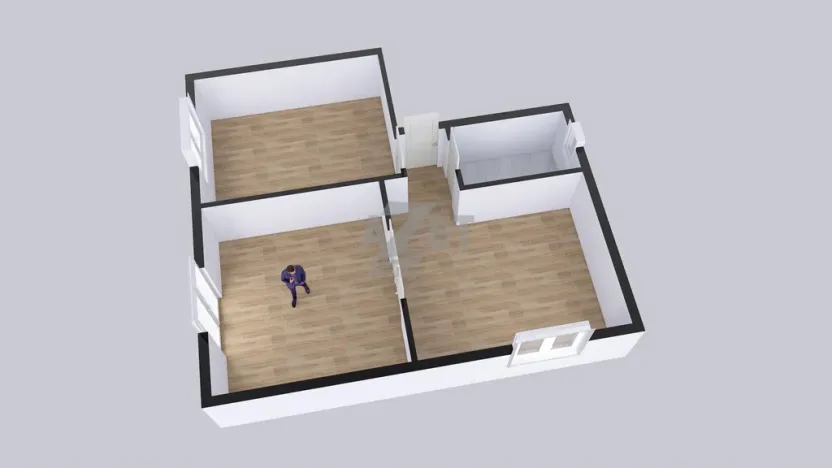 Prodej bytu 2+1, Ostrava - Zábřeh, Utvenkova, 53 m2