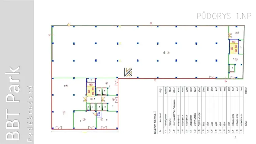 Pronájem restaurace, Praha - Vysočany, Poděbradská, 1000 m2