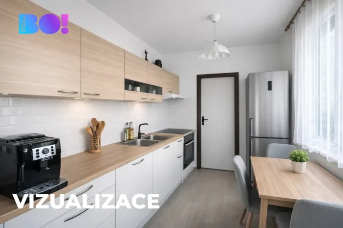 Prodej bytu 3+1, Zlín, Podlesí II, 62 m2