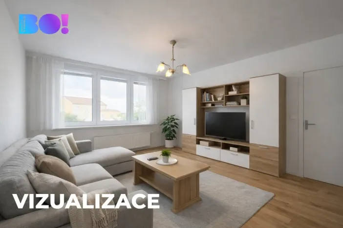 Prodej bytu 3+1, Zlín, Podlesí II, 62 m2