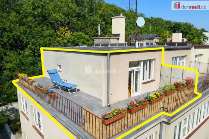 Pronájem bytu 1+kk, Praha - Smíchov, Mošnova, 62 m2