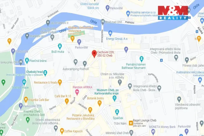 Pronájem bytu 3+1, Cheb, Cechovní, 130 m2