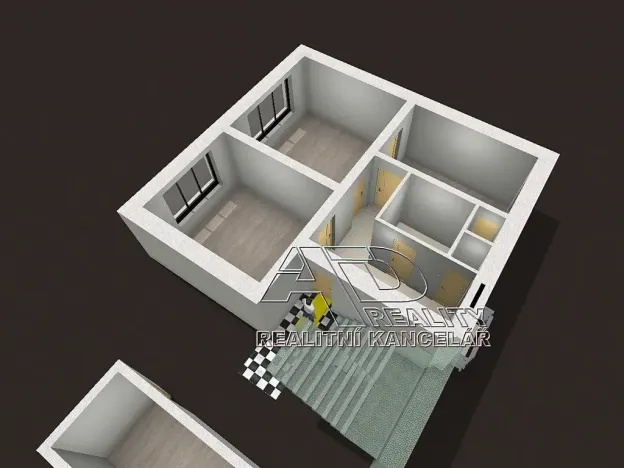 Prodej bytu 2+1, Bechyně, Na Libuši, 56 m2