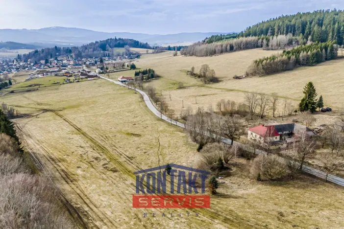 Prodej pozemku pro bydlení, Horní Planá, 1821 m2