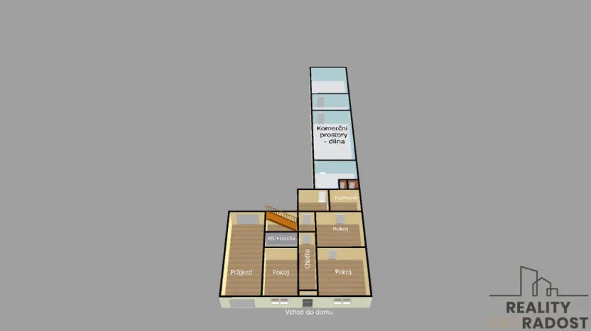 Prodej rodinného domu, Dřevohostice, Náměstí, 108 m2