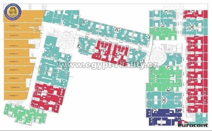 Prodej bytu 1+kk, Hurghada, Egypt, Hurghada, Ismailia Road, 57 m2