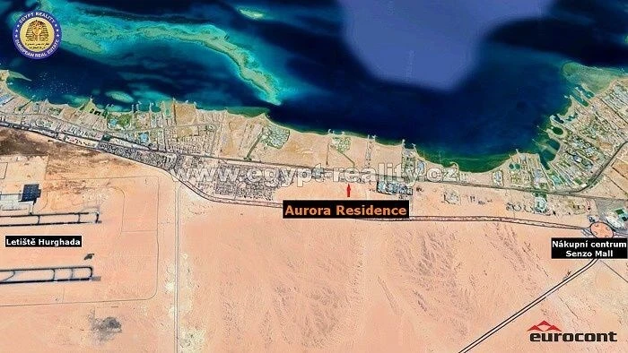 Prodej bytu 3+kk, Hurghada, Egypt, Hurghada, Ismailia Road, 106 m2