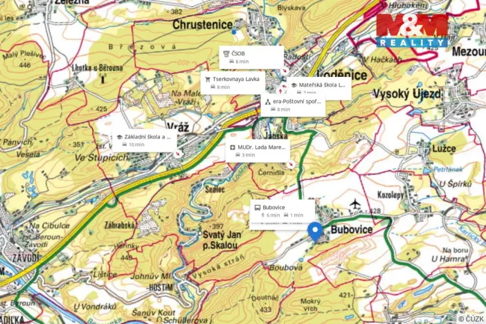 Prodej pozemku pro bydlení, Bubovice, 806 m2