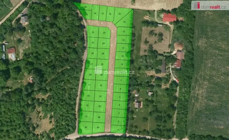 Prodej zahrady, Praha - Dubeč, 264 m2