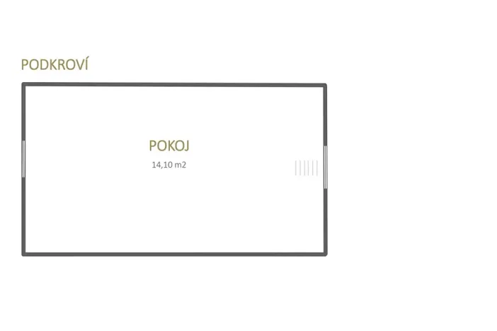 Prodej chalupy, Havraň, 35 m2