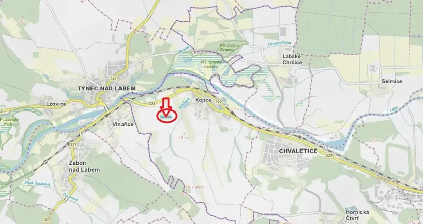 Prodej podílu lesa, Kojice, 4203 m2