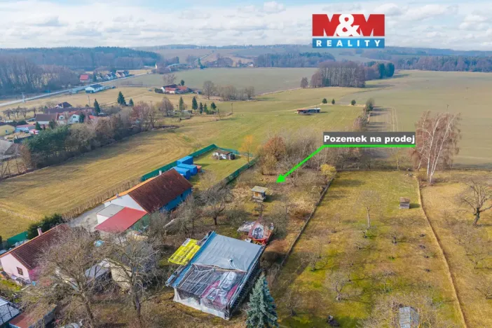 Prodej pozemku pro bydlení, Borovany - Trocnov, 1727 m2