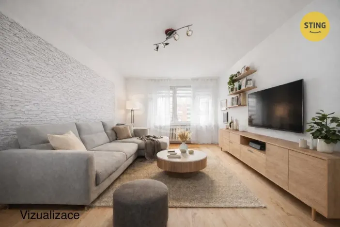 Prodej bytu 2+1, Frýdek-Místek, Škarabelova, 51 m2