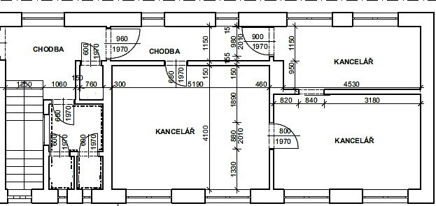 Pronájem kanceláře, Střítež - Kaplice-nádraží