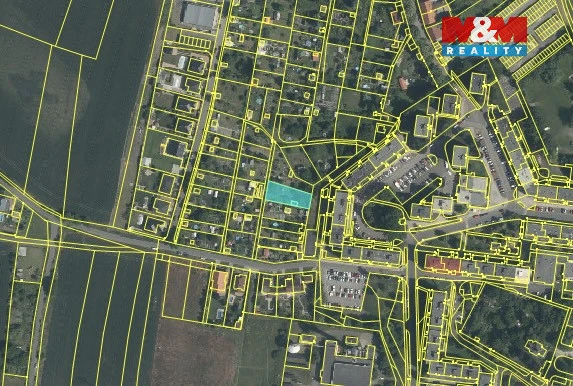 Prodej zahrady, Louny, Parašutistů, 684 m2