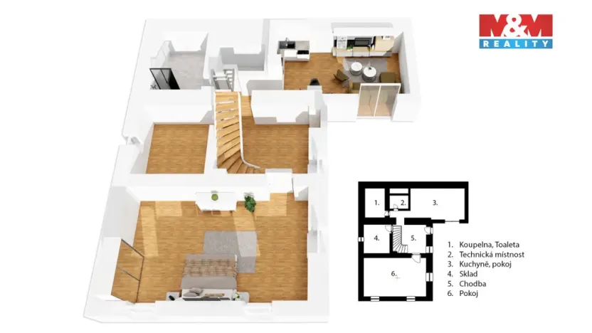 Prodej rodinného domu, Klobuky - Páleček, 179 m2