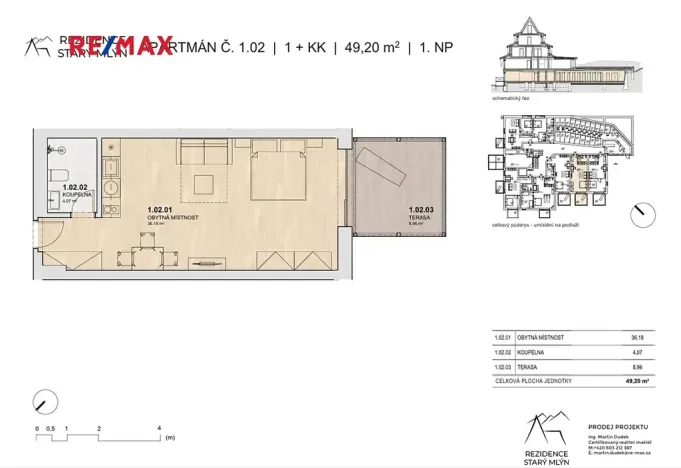 Prodej bytu 1+kk, Rokytnice nad Jizerou, 42 m2