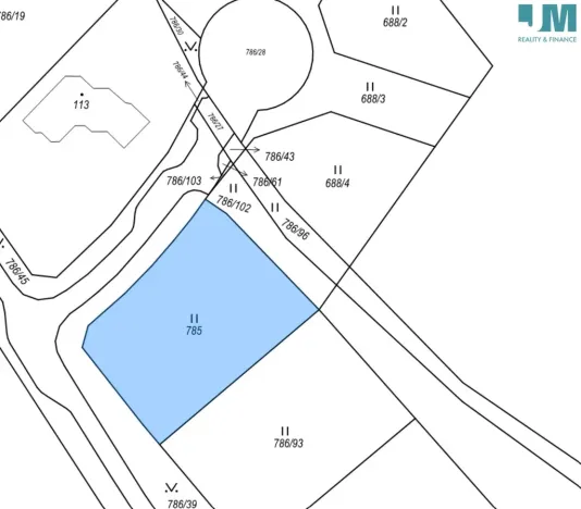 Prodej pozemku pro bydlení, Třebíč - Račerovice, 1064 m2